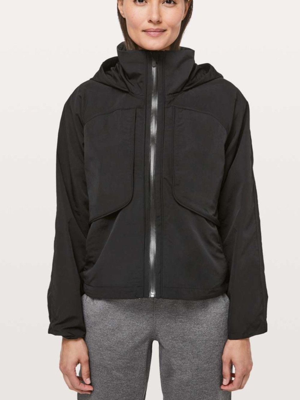 Lululemon Always Effortless Jacket water repellent black 10